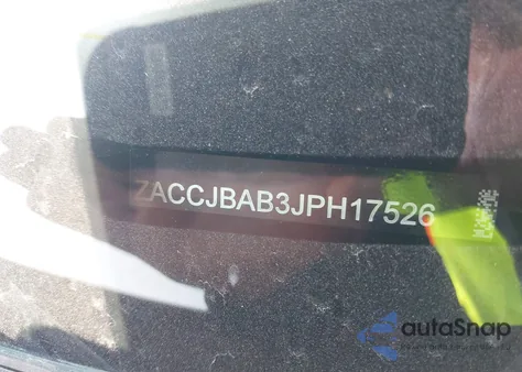 2018 Jeep Renegade Sport 4X4 z USA, uszkodzony, nr VIN ZACCJBAB3JPH17526